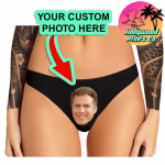 Example photo upload for creating custom personalized face panties