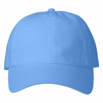 Light blue custom Vineyard Vines baseball cap with personalized printed design by Hollywood Prints.