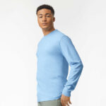 Comfort Colors heavyweight long sleeve t-shirt sky blue