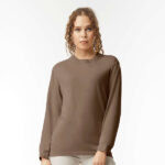 Comfort Colors heavyweight long sleeve t-shirt woman wearing