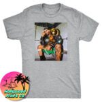 Jayson tatum kobe bryant pose t-shirt gray
