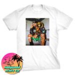 Jayson tatum kobe bryant pose t-shirt white