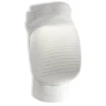 Plain white "Turtle" Knee Pad for Wrestling