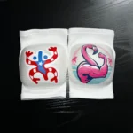 Image of custom knee pads we did for some customers