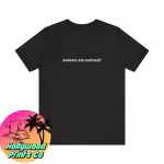 Black T-shirt with "Babette Ate Oatmeal!" on it