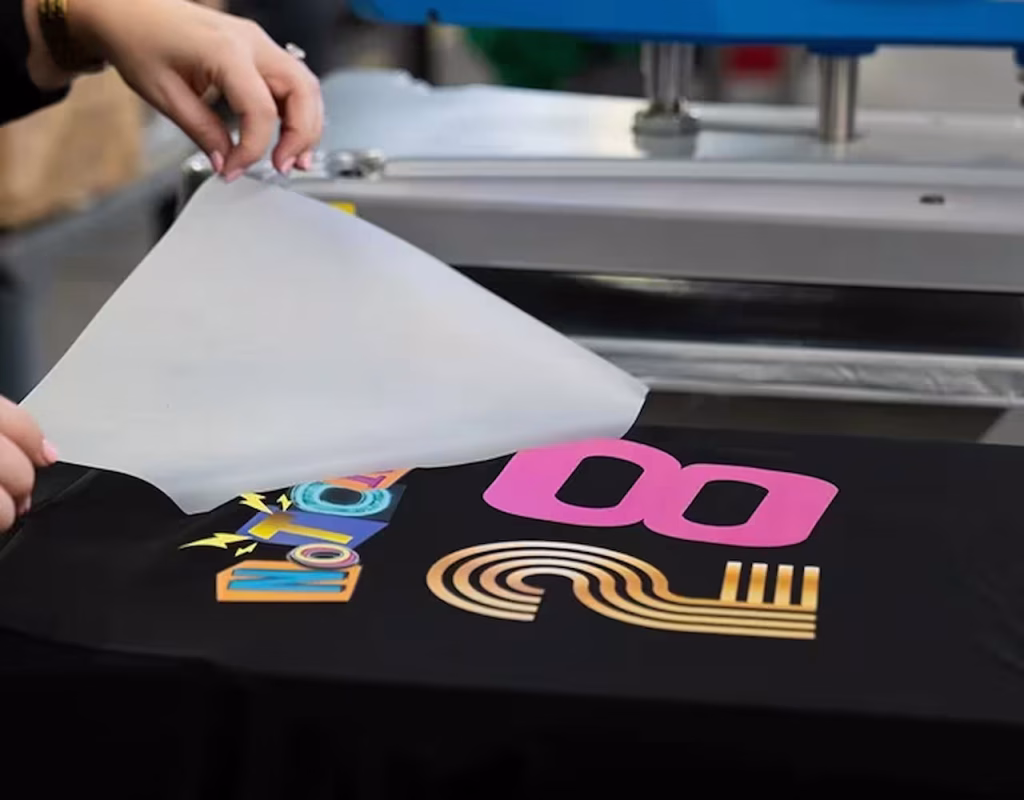 Application Instructions for DTF Transfers. DTF Transfers peel demonstration.