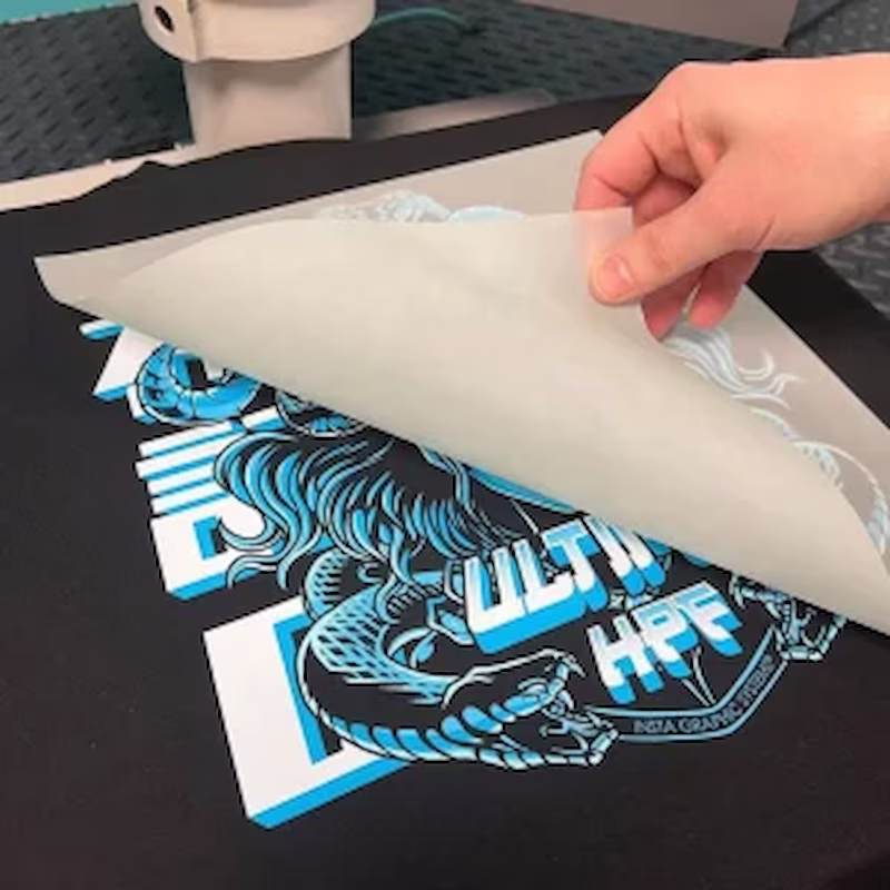 Heat Press Instructions for DTF Transfers