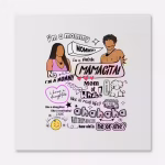 Funny love island mamcita DTF transfer