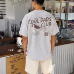 Cool Dads Club coffee dad shirt for men