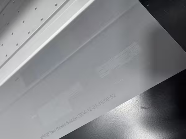 DTF printer nozzle check