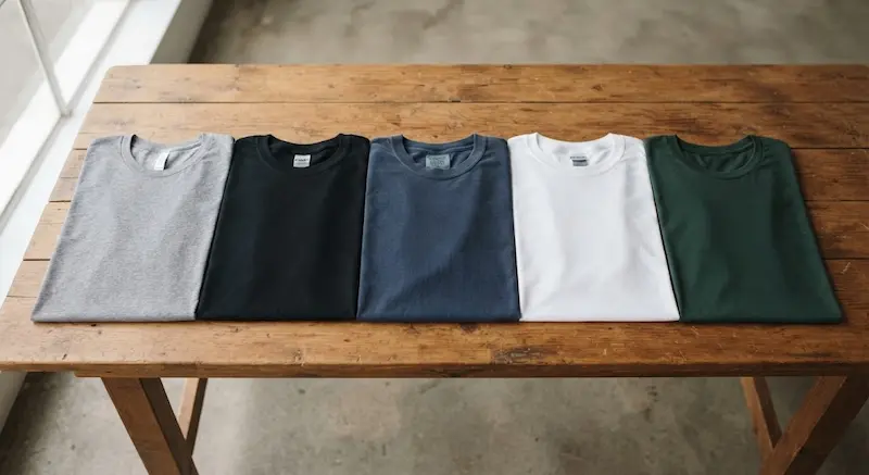 Best blank T-shirts for custom printing including Bella Canvas Comfort Colors and Gildan shirts